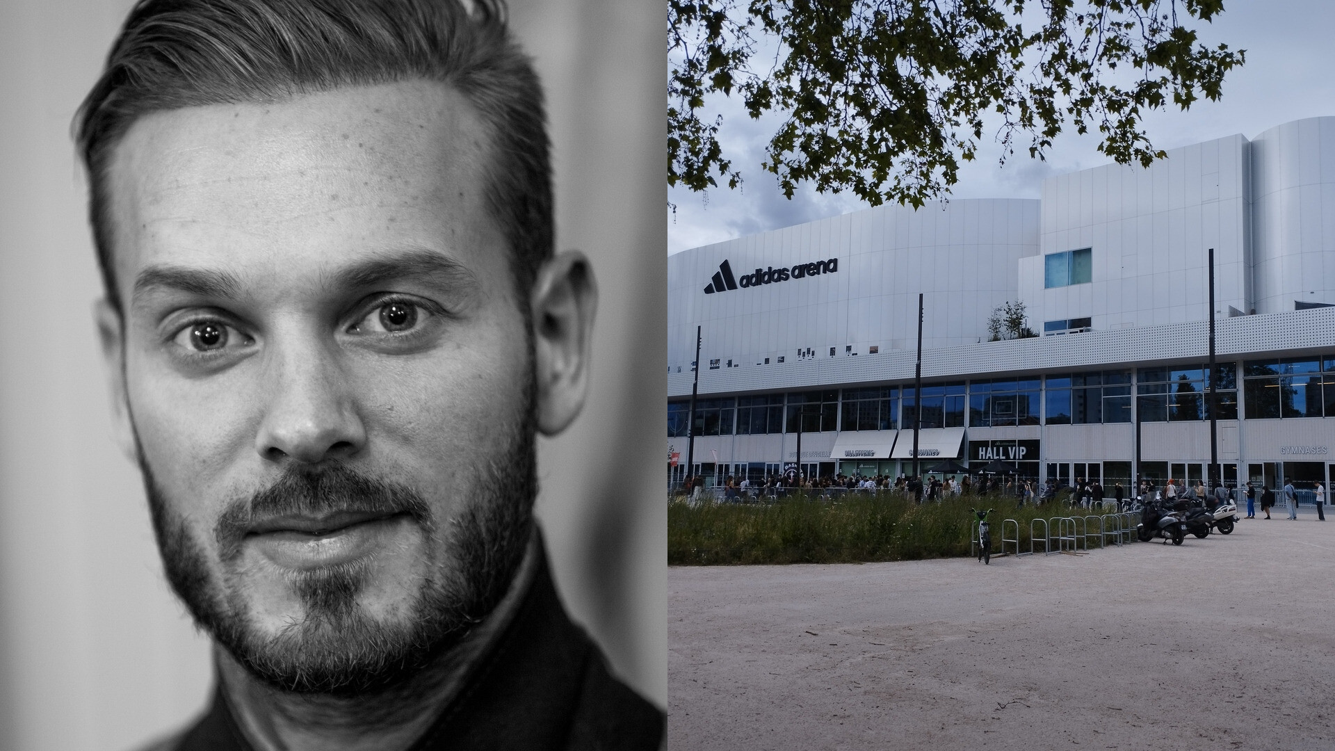 M. Pokora і паризька adidas arena