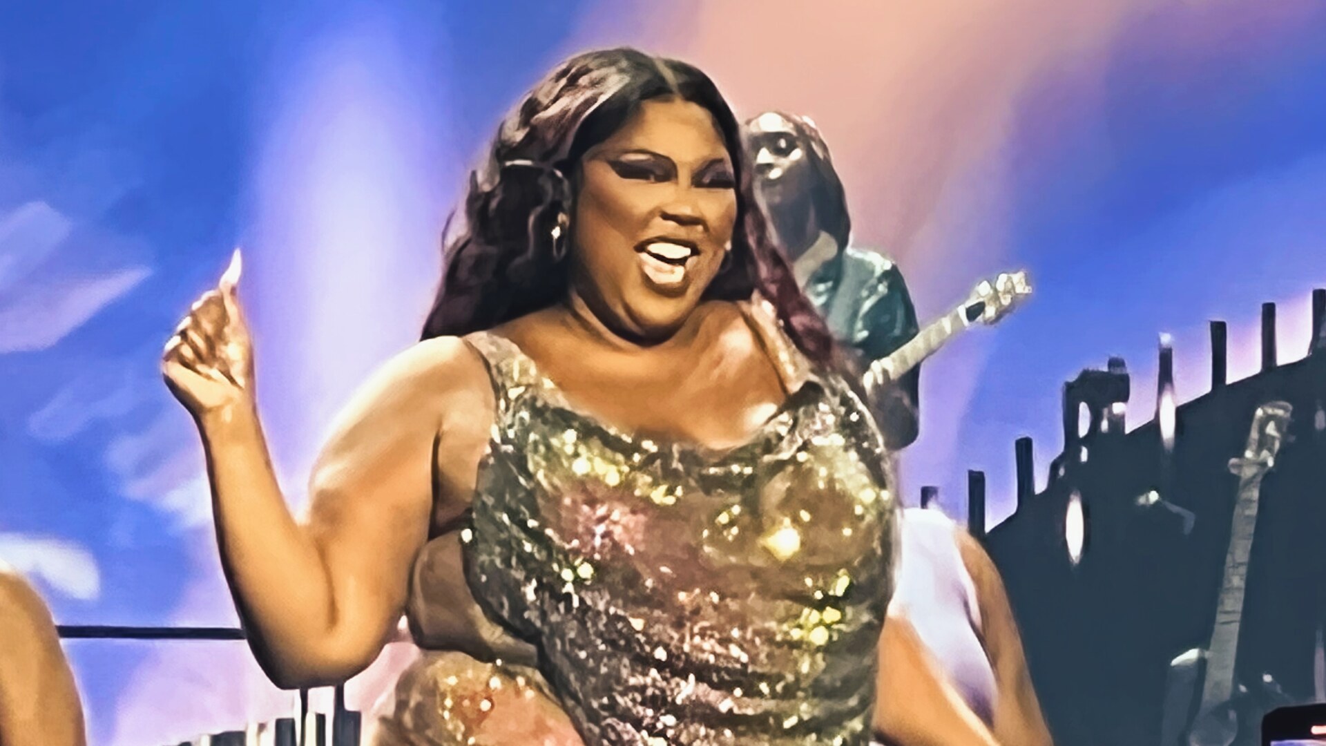Lizzo на сцені Madison Square Garden під час The Special Tour